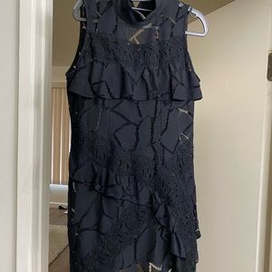 IRO black dress with slip